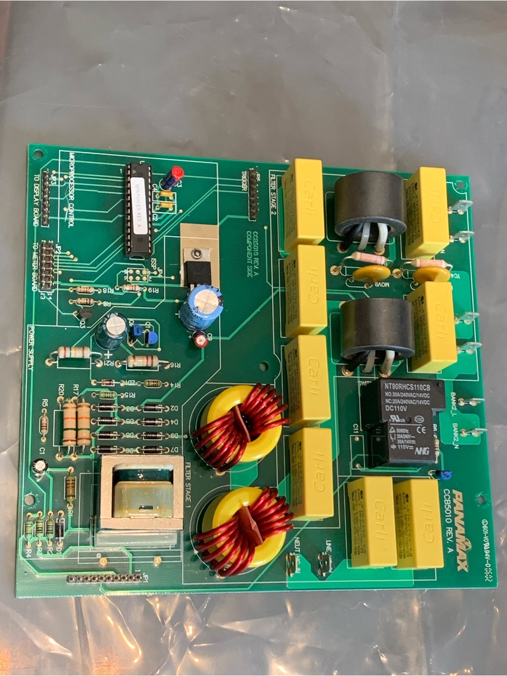 Panamax CCB5010 REV A Control / Filter Board OEM Part